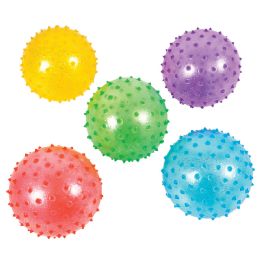 250 pieces 5 inch Glitter Knobby Ball Mix (250/cs) - Balls