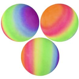 48 pieces 18 inch Rainbow Vinyl Ball 48ct - Balls