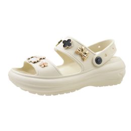 15 pieces Woman's Double Strap Slingback Platform Sandal Bone - Women's Sandals