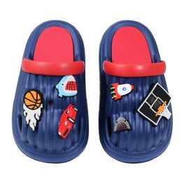 Wholesale Footwear Toddler Boy's Charm Clog Navy