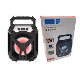18 pieces 4 inch Wireless Speaker With Usb/tf Card/fm & Aux Inputs 1200 Mah Multicolor Light On Speaker - Speakers and Microphones