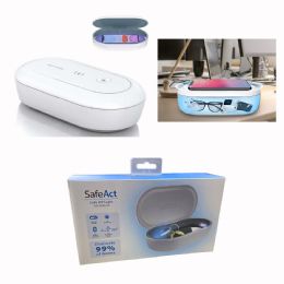 24 pieces Wireless Phone Charger With Safe Uv Light Box Sterilizer - Chargers & Adapters