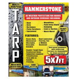 20 pieces Tarp 5 X 7 Ft Silver Heavy Duty 160 Gsm - Tarps