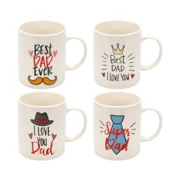 48 Wholesale Father's Day Mug 10.5cm