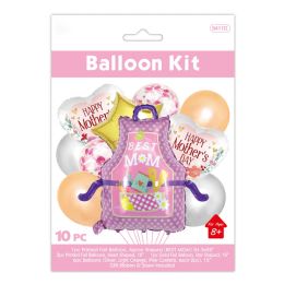 24 Pieces 10pc Mother's Day Balloon Kit - Mothers Day