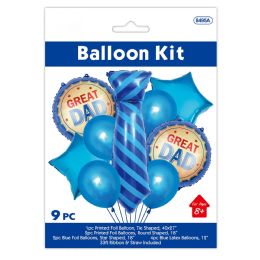 24 Pieces 9c Father's Day Balloon Kit - Mothers Day
