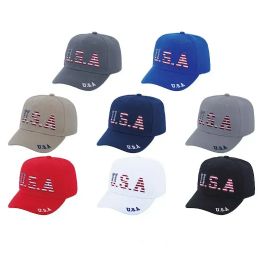 6 of Men Caps Logo USA