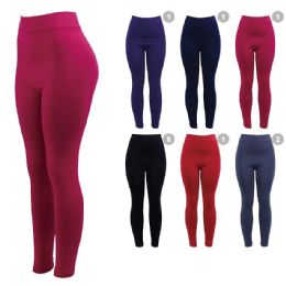 24 of Womens Leggings Solid Bright Colors