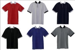6 of Men Collared Shirts Contrast Color