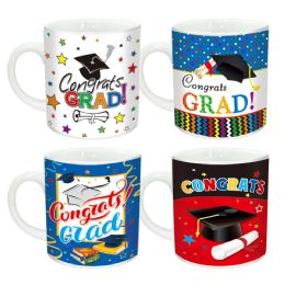48 Wholesale Graduation Day Mug 12oz 9.5 X 8 cm