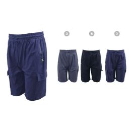 12 Pieces Mens Gartered Shorts Solid Colors - Mens Shorts
