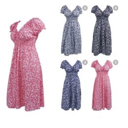 30 of Womens Dainty Floral Dress Size Assorted