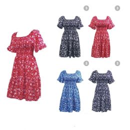 30 of Womens Patterned Smock Dress Size Assorted