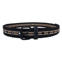 36 Pieces Mens Contrast Color Belts - Mens Belts