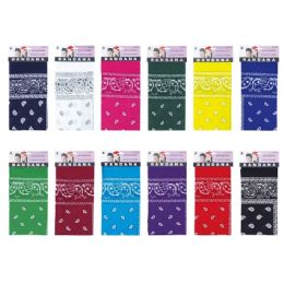 90 of Bandana Assorted Colors One Size