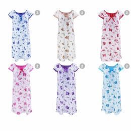 24 of Womens Night Dress Floral with Bow
