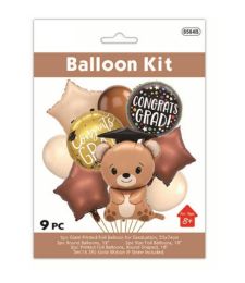 48 Pieces 9pc Graduation Balloon Kit - Graduation