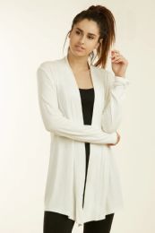24 of Sofra Ladies Rayon Caridan Ivory
