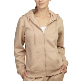 12 Pieces Sofra Ladies Fleece Hoodie Jacket Small - Women's Hoodies And Sweatshirts
