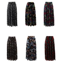 3 of Womens Long Skirt Assorted Pattern
