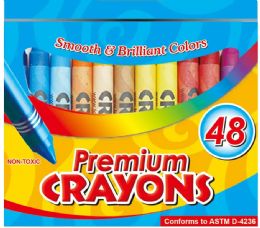 36 Packs Premium Crayons 48ct - Chalk,Chalkboards,Crayons