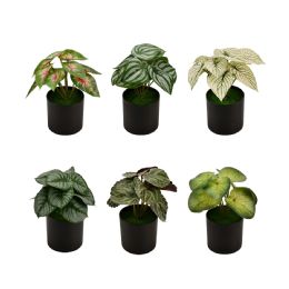 24 of Decorative Artificial Potted Plants