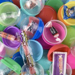 250 Wholesale Candy Filled 2 In Capsules $.12 Avg (250pcs)