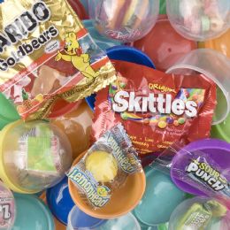 250 Wholesale Candy Filled 2 In Capsules $.25 Avg (250pcs)