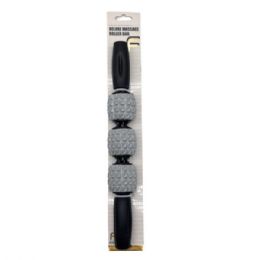 12 pieces Formfit Men's Grey Leg Massage Roller Stick - Back Scratchers and Massagers