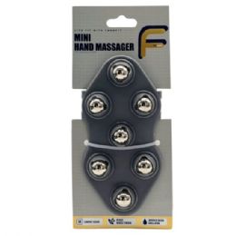 12 pieces Formfit Men's Grey Mini Massage Roller - Back Scratchers and Massagers