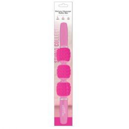 12 pieces Formfit Women's Pink Leg Massage Roller Stick - Back Scratchers and Massagers