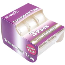48 Pieces 3ct Transparent Tape - Tape