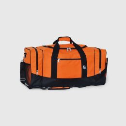 20 Pieces Crossover Duffel Bag - Large 12" W X 25" H X 12" D Orange - Duffel Bags
