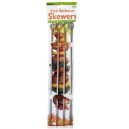 12 pieces 8 Bbq Skewers - BBQ supplies