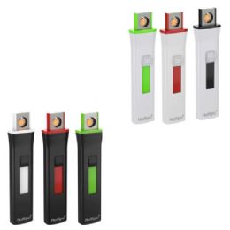 18 pieces Hot Tips Rechargeable Electric Heated Coil Lighter In Assorted Colors - Lighters