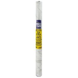 12 Wholesale Mc Marbel White Cover 18inx 9ft
