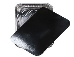 100 pieces Bh Aluminium Roaster Pan W. Lid 13x9x2in - Aluminum Pans