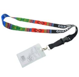 480 pieces Bh Lanyard+badgehldr Guatemala #2 22i - ID Holders