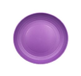 96 pieces Natural Home Wheat Strawgrape Plate 8.8i - Plastic Bowls and Plates