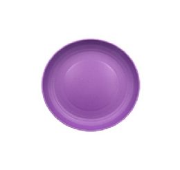 96 pieces Natural Home Wheat Straw Grape Plate7.7i - Plastic Bowls and Plates