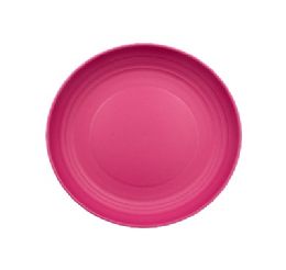 96 pieces Natural Home Wheat Strawblush Plate 8.85 - Plastic Bowls and Plates
