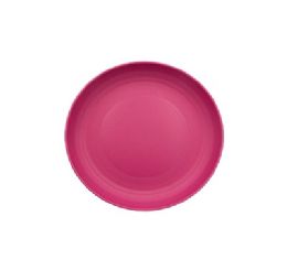 96 pieces Natural Home Wheat Straw Blush Plate 7.7 - Plastic Bowls and Plates