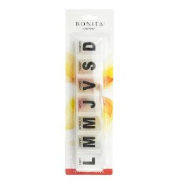48 Wholesale Bh 7 Day Pillbox Spanish 9x1.5x1.1 in