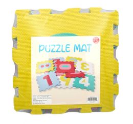 12 pieces Bk Numbers Puzzle Mat 10pc 3years+ - Puzzles