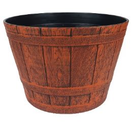 20 pieces Bh Pl Brown Flower Pot 13x9.6in - Garden Planters and Pots