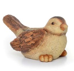 2 pieces Bh Polyresin Bird Pot 19x11x10in - Home Accessories