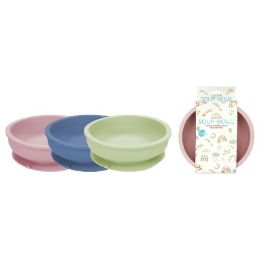 48 of Bonita Home Silicone Baby Round Feeding Bowl Asst 4