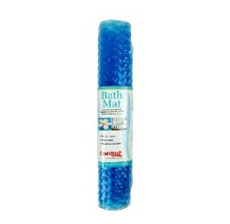 4 pieces CoN-Tact Bubble Blue Bath Mat 34.5x15in - Bath Mats