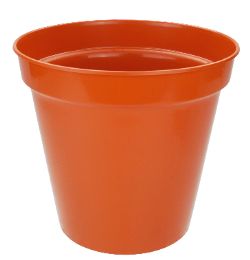 72 pieces Bh Plastic Garden Pot 7 in - Garden Planters and Pots