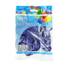 240 pieces Pm Helium Royal Blue Balloon 10ct 12in - Balloons & Balloon Holder